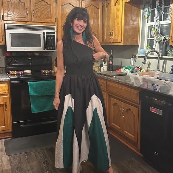 ASYMMETRICAL MAXI DRESS by Harper & Lane - Picture 4 of 5